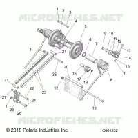 SUSPENSION, POSTERIORE COPPIA ARM