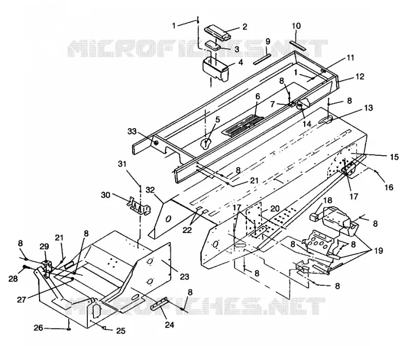 TUNNEL WIDETRAK GT 0962061 AND EUROPEAN WIDETRAK GT E962061 (4931623162A005)