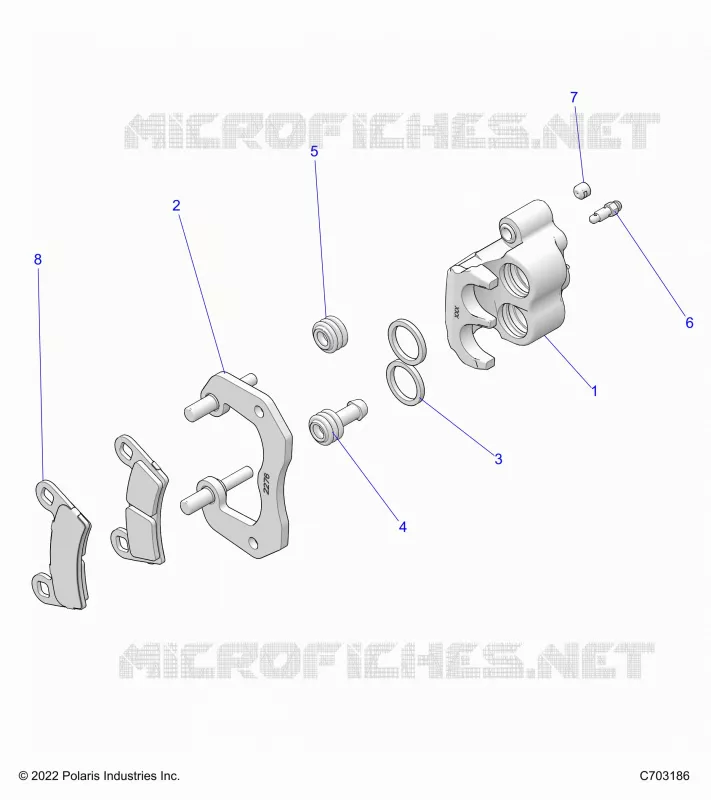 BRAKES, PINZA POSTERIORE