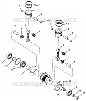 PISTONEEE   ALBERO MOTORE LITE GT 0973133 AND EUROPEAN LITE GT E973133 (4938253825C005)