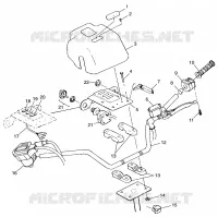MANUBRIO XPLORER 300 W98CC28C (4945264526B011)