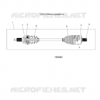 TRASMISSIONE, DRIVE SHAFT, FRONT