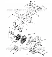 VENTILATORE HOUSING   RINCULO MONTAGGIO LITE GT 0953133 and  EUROPEAN LITE GT E953 (4928922892C011)