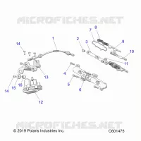 ENGINE, VALVOLA SCARICO ASM. AND ACTUATOR