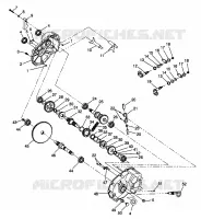 SCATOLA DEGLI INGRANAGGI XPLORER 400L W98CC38C (4945414541C009)