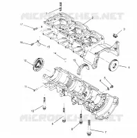 CARTER ASSEMBLY Storm 0950782, Storm SKS 0950582,  Euro Storm E950782, E (4929012901C011)
