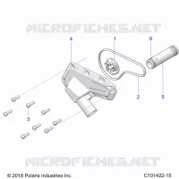 MOTORE, WATERPUMP IMPELLER AND COVER