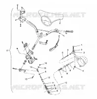 INSIEME DELLO STERZO SL 750 B944070 (4927012701010A)