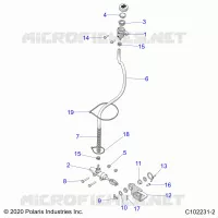 BRAKES, BRAKE PEDAL AND CILINDRO PRINCIPALE