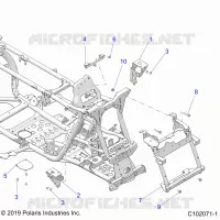 TELAIO, FRONT CAB SUPPORTS