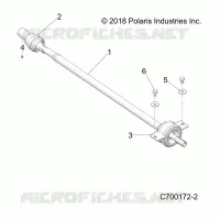 TRASMISSIONE, REAR PROP SHAFT