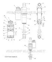 SHOCK ANTERIORE PISTA (7044121)