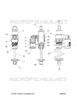 SUSPENSION, SHOCK ANTERIORE TRACK, VELOCITY 7045536
