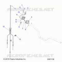 MOTORE, THROTTLE CONTROL ASM.