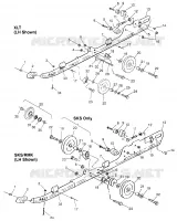 Guida di montaggio (SUSPENSION) XLT 0970756, XLT SKS 0970556, and XLT RMK 097095 (4937693769B013)