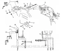 CONSOLE   CABLAGGIO STORM 0975782, STORM S.E. H975782, EUROPEAN STORM (4937823782A010)