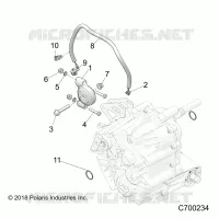 DRIVE TRAIN, MAIN SCATOLA INGRANAGGI MONTAGGIO