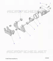 BRAKES, PINZA POSTERIORE