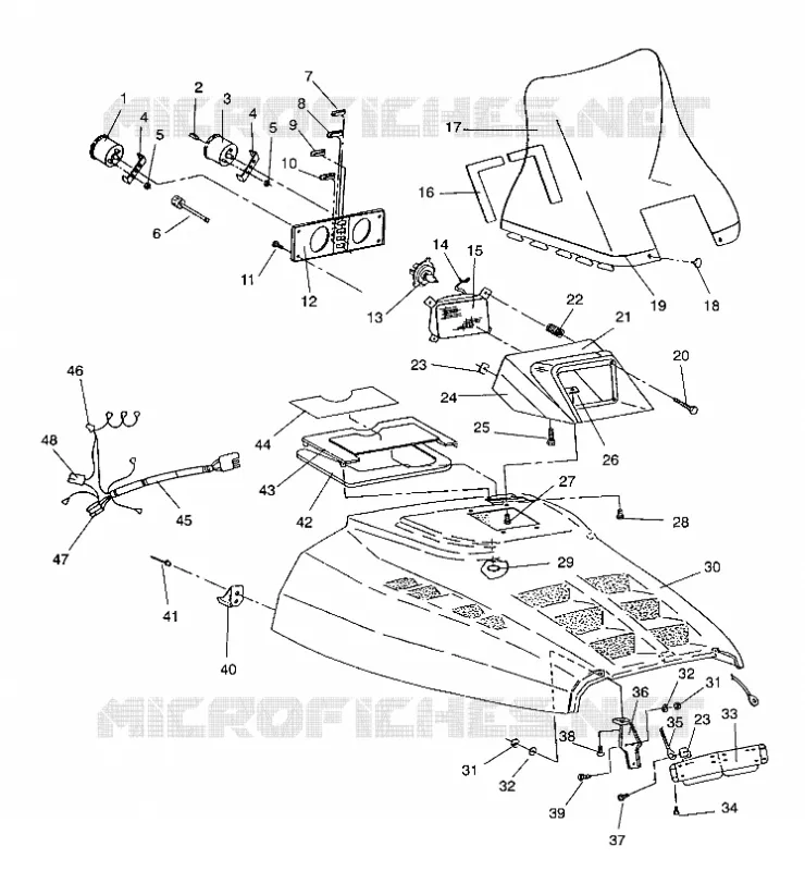 CAPPA DI MONTAGGIO XLT/0930767,XLT SP/0930667    XLT SKS/0930567 (4923012301005A)