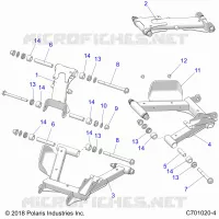 SOSPENSIONE POSTERIORE CONTROL ARMS