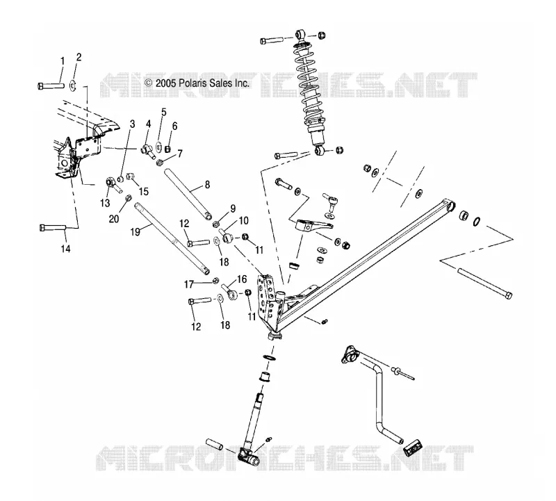 SOSPENSIONI ANTERIORI/RADIUS RODS