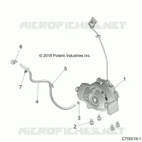 TRASMISSIONE, FRONT GEARCASE MOUNTING