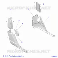 CARROZZERIA POSTERIORE FENDERS