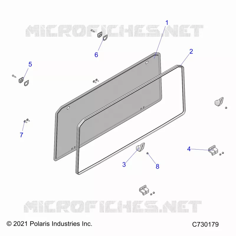 CARROZZERIA POSTERIORE WINDSHIELD