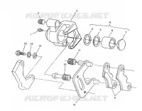 FRENO ANTERIORE MONTAGGIO 6x6 400L, SWEDISH S948740 and  NORWEGIAN N948740 (4926812681018A)