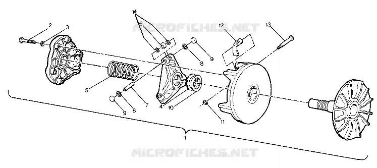 TRASMISSIONE FRIZIONE ASSEMBLY (4917741774028A)