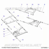 SOSPENSIONE POSTERIORE CONTROL ARMS