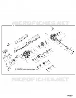 DRIVE TRAIN, PRINCIPALE SCATOLA INGRANAGGI INTERNALS