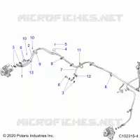 LINEE FRENO, REAR