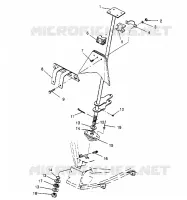 INSIEME DELLO STERZO POST  4X4 400L W948140 (4926772677B008)