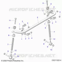 SUSPENSION, BARRA DI STABILIZZAZIONE