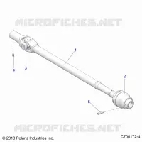 TRASMISSIONE, FRONT PROP SHAFT