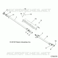 DRIVE TRAIN, FRONT PROP ALBERO