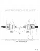 DRIVE TRAIN, TRANSMISSIONE ANTERIORE SHAFT