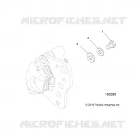 FRENO ANTERIORE CALIPER MOUNTING