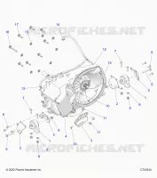 TRASMISSIONE, GEARCASE, MAIN, MOUNTING