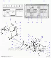 ELETTRICO, WIRE HARNESS, CHASSIS