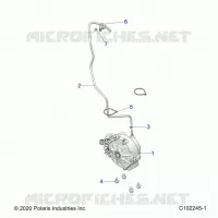 TRASMISSIONE, FRONT GEARCASE MOUNTING