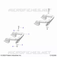 CARROZZERIA POSTERIORE RACK, HANDGRIPS
