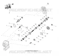 TRASMISSIONE, PRINCIPALE SCATOLA INGRANAGGI INTERNALS