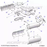 ENGINE, IMPIANTO DI SCARICO