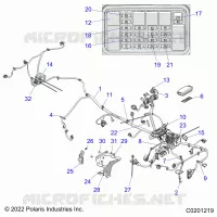 ELETTRICO, MAIN WIRE HARNESS