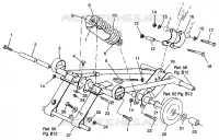 ANTERIORE COPPIA ARM 600 XCR SP 0965677 and EUROPEAN 600 XCR SP E965677 (4932063206B013)