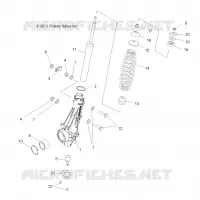 SUSPENSION, ANTERIORE MONTANTE