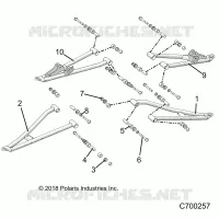 SOSPENSIONI ANTERIORI CONTROL ARMS