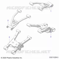 SOSPENSIONE POSTERIORE CONTROL ARMS